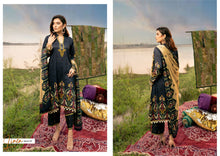 Winter Ready to Wear Digital Linen Dress by Noorma Kaamal 03