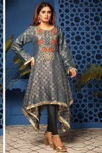 Jacquard Embroidered Kurta by Simrans