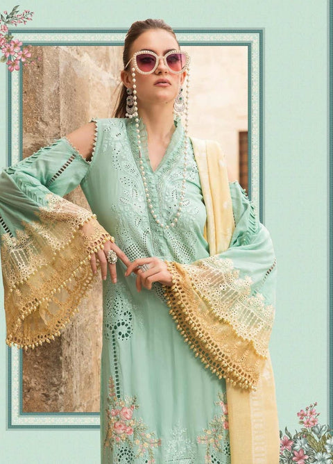 Maria B Luxury Lawn Ready to Wear Collection 9A