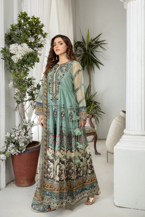 Luxury Lawn Ready to Wear Eid Collection by Mona 01