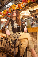 Black Prestige Luxury Chiffon Dress by Gulwarun