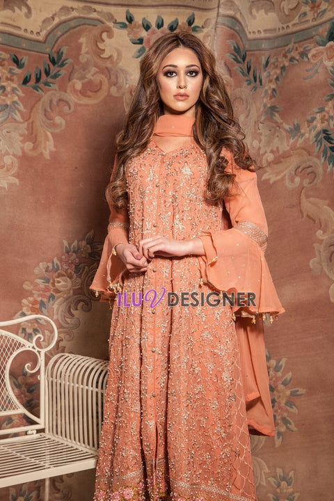 Luxury Embroidered Formal  Dress by Simrans