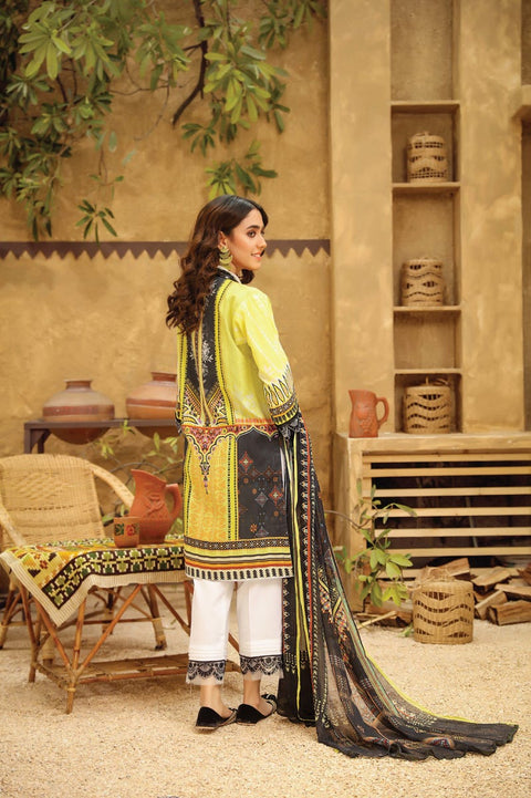 Jacquard Lawn Ready to Wear 3 Pcs Embroidered Dress by Panache 08