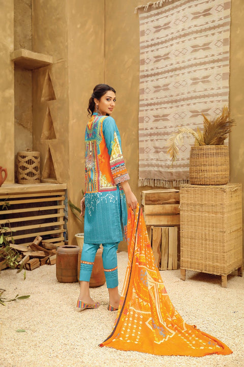 Jacquard Lawn Ready to Wear 3 Pcs Embroidered Dress by Panache 09