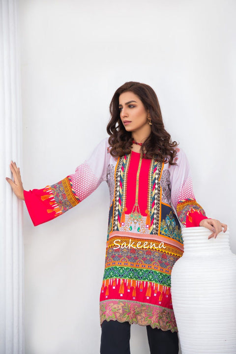 Winter Ready to Wear Kurta by Sakeena Hasan 04