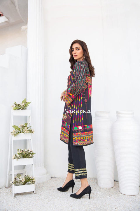 Winter Ready to Wear Kurta by Sakeena Hasan 03