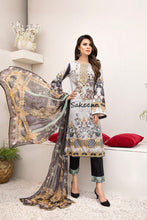 New Ready to Wear Embroidered 3 Pcs Dress by Sakeena Hasan 01