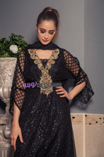 3 Piece ready to wear Embroidered long Dress by Sakeena Hasan