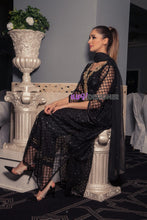 3 Piece ready to wear Embroidered long Dress by Sakeena Hasan