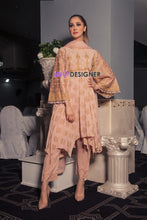 Ready to Wear Linen block printed Winter dress by Sakeena Hasan