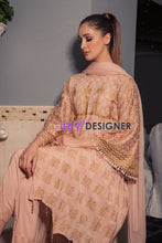 Ready to Wear Linen block printed Winter dress by Sakeena Hasan