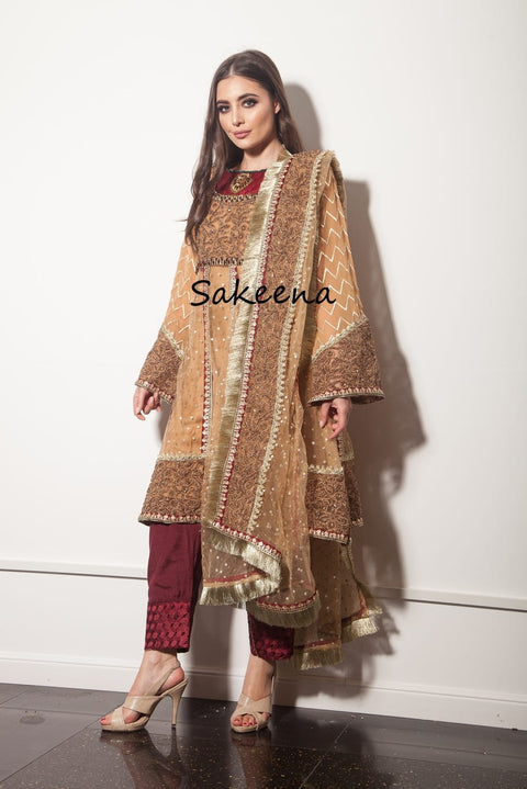 Luxury Formal Dress by Sakeena Hasan