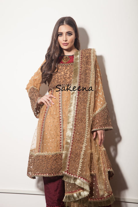 Luxury Formal Dress by Sakeena Hasan