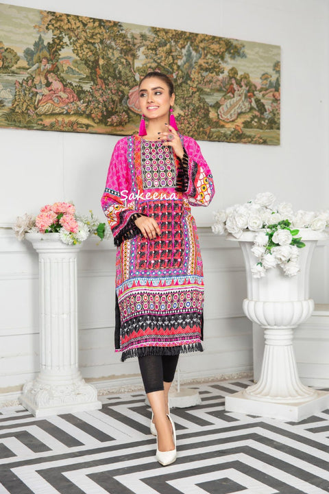 Ready to Wear Embroidered Kurta by Sakeena Hasan 03