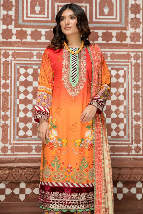 Winter Ready to Wear Khadar Emrboidered Collection by Sakeena Hasan 01