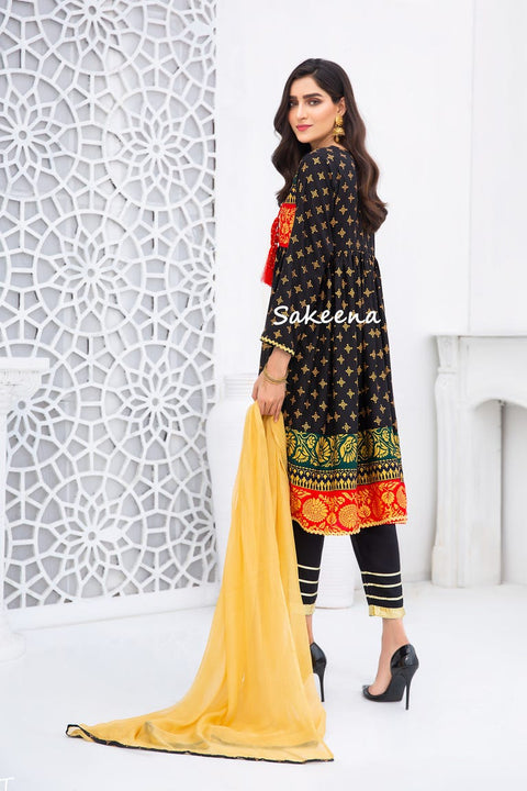 Winter Ready to Wear 3 Pcs Collection by Sakeena Hasan 03