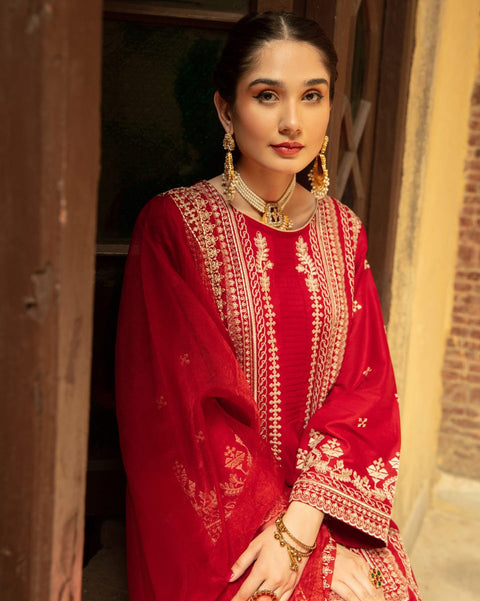 Luxury Lawn Ready to Wear Embroidered Collection by Shanyera 08