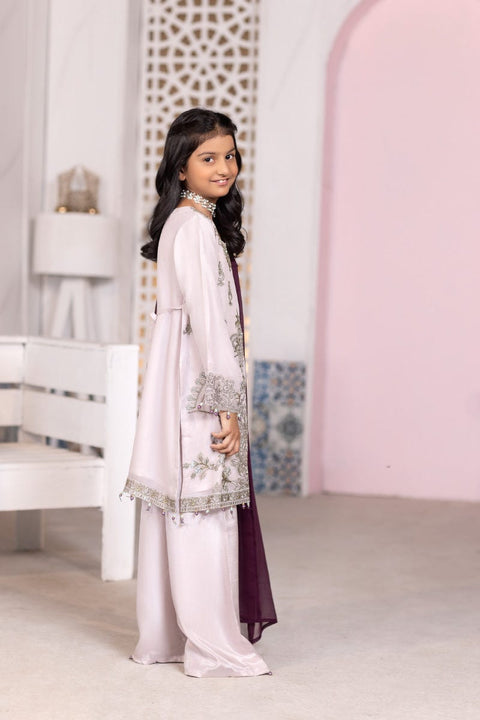 Kids Chiffon Collection with Handwork by Simrans 04