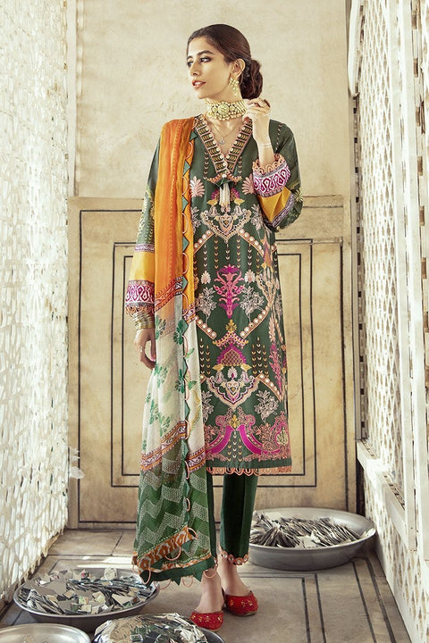 Luxury Lawn Sheesh Mahal Collection by Cross stitch 12