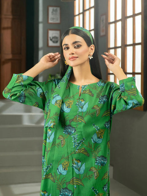 1pc LimeLight Khaddar Shirt U2643-Green