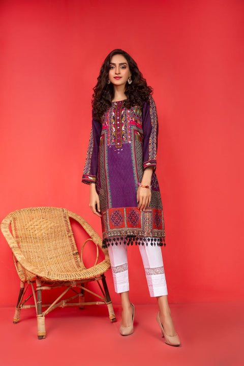 Khadar Ready to Wear Handwork 2 Pcs Dress by Zaiwa 02