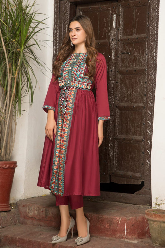 Eid Ready to Wear 2 Pcs Collection by Zaiwa 04