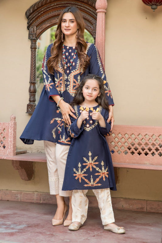 Kids Eid Ready to Wear 2 Pcs Collection by Zaiwa 02