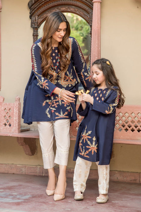 Kids Eid Ready to Wear 2 Pcs Collection by Zaiwa 02