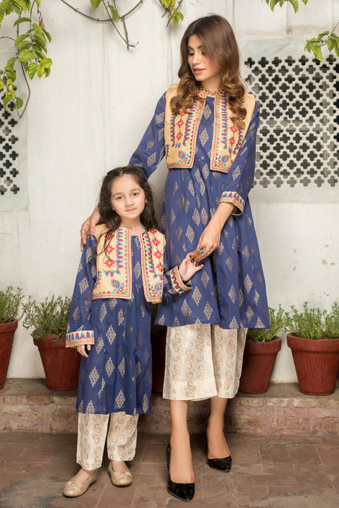 kids Eid Ready to Wear 2 Pcs Collection by Zaiwa 07