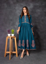 Ready to Wear 2 Pcs Kashmiri Embroidered Dress by Zaiwa 04