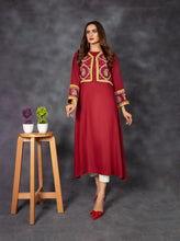 Ready to Wear Embroidered waist coat Dress by Zaiwa 03