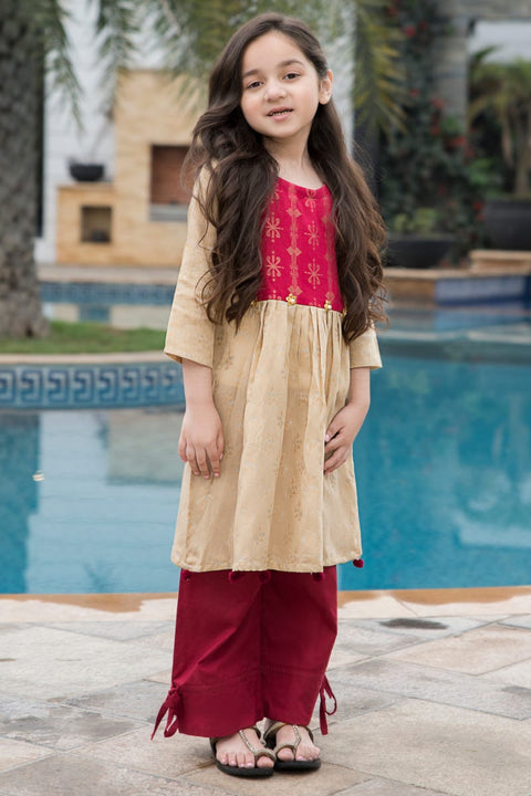 Girls Ready to Wear Lawn Kurta 01