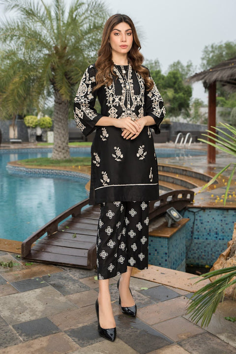 Ready to Wear Embroidered 2 Pcs Lawn Dress by Zaiwa 09