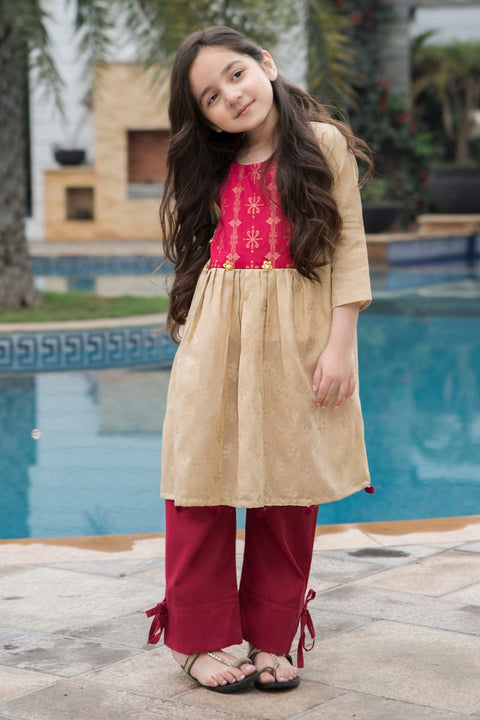 Girls Ready to Wear Lawn Kurta 01