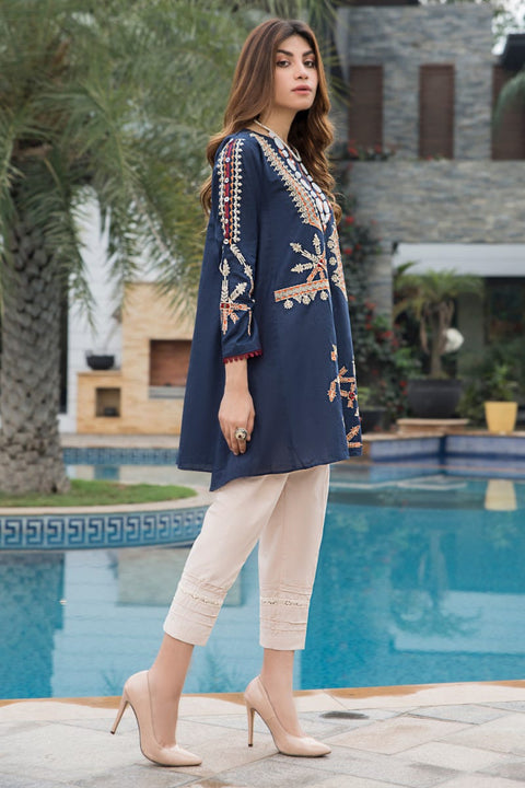 Ready to Wear Embroidered 2 Pcs Lawn Dress by Zaiwa 05