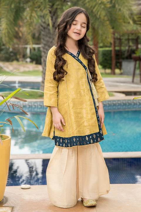 Girls Ready to Wear Jacquard Kurta 11