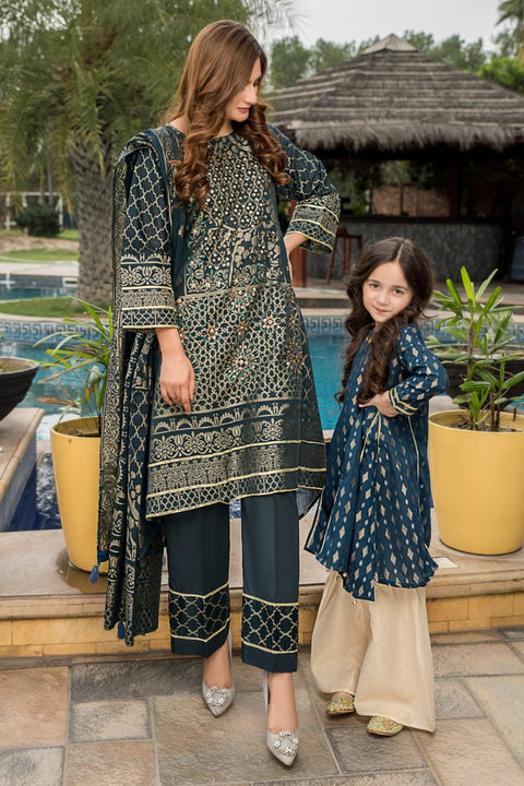 Girls Ready to Wear Jacquard Kurta 14