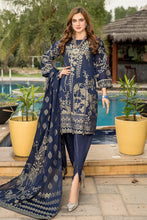 Jacquard Lawn Ready to Wear Handwork Dress by Zaiwa 04