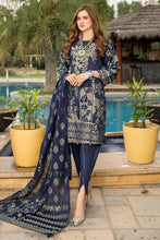 Jacquard Lawn Ready to Wear Handwork Dress by Zaiwa 04