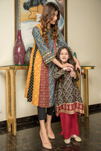 Ready to Wear Block Printed 2 Pcs Lawn Dress by Zaiwa 03