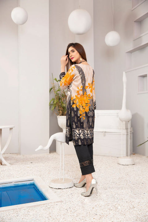 Winter Ready to Wear Hand Embroidered Kurta Collection by Zaiwa 11