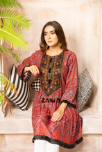 Winter Ready to Wear Embroidered Kurta by Zaiwa 04