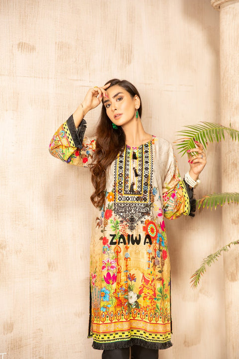 Winter Ready to Wear Embroidered Kurta 26