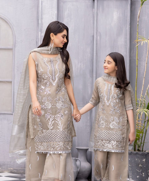 Formal Organza Ready to Wear Embroidered Collection by Zara Manan 05