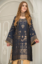 Winter Jacquard 3 Pcs Embroidered Collection by Zimal 08